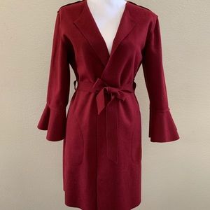 Lightweight wrap coat